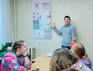 объектовая тренировка по эвакуации в общежитии