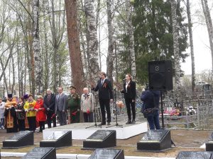 митинг на городском кладбище «Сокольники»