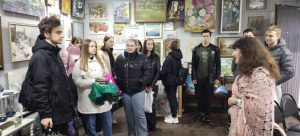 экскурсия в художественный салон