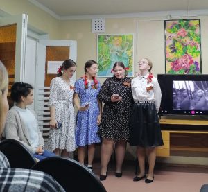 Вечер к Дню Победы в общежитии