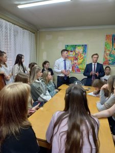 тренировочная эвакуация в общежитии колледжа