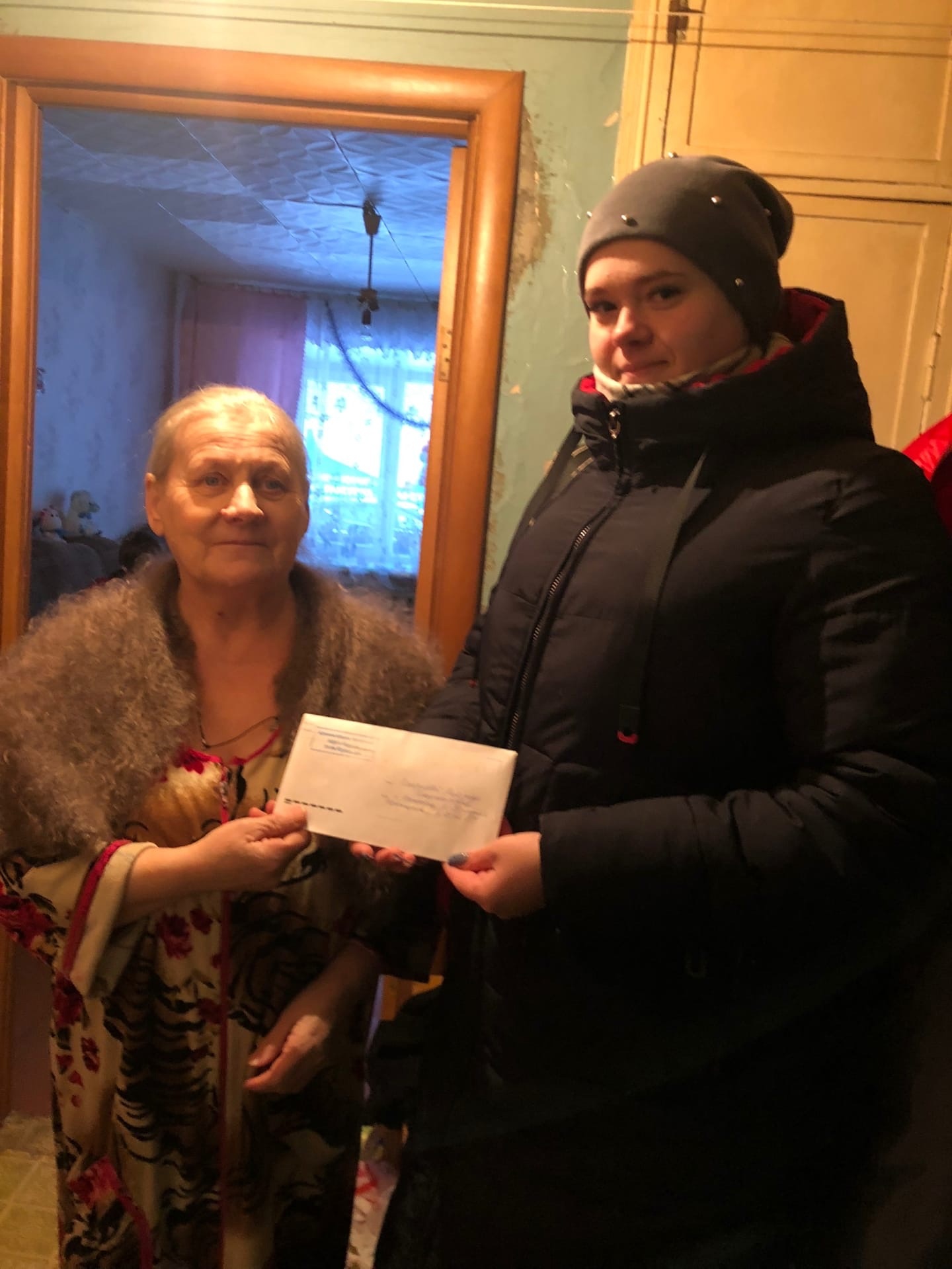поздравление семей мобилизованных с Новых годом