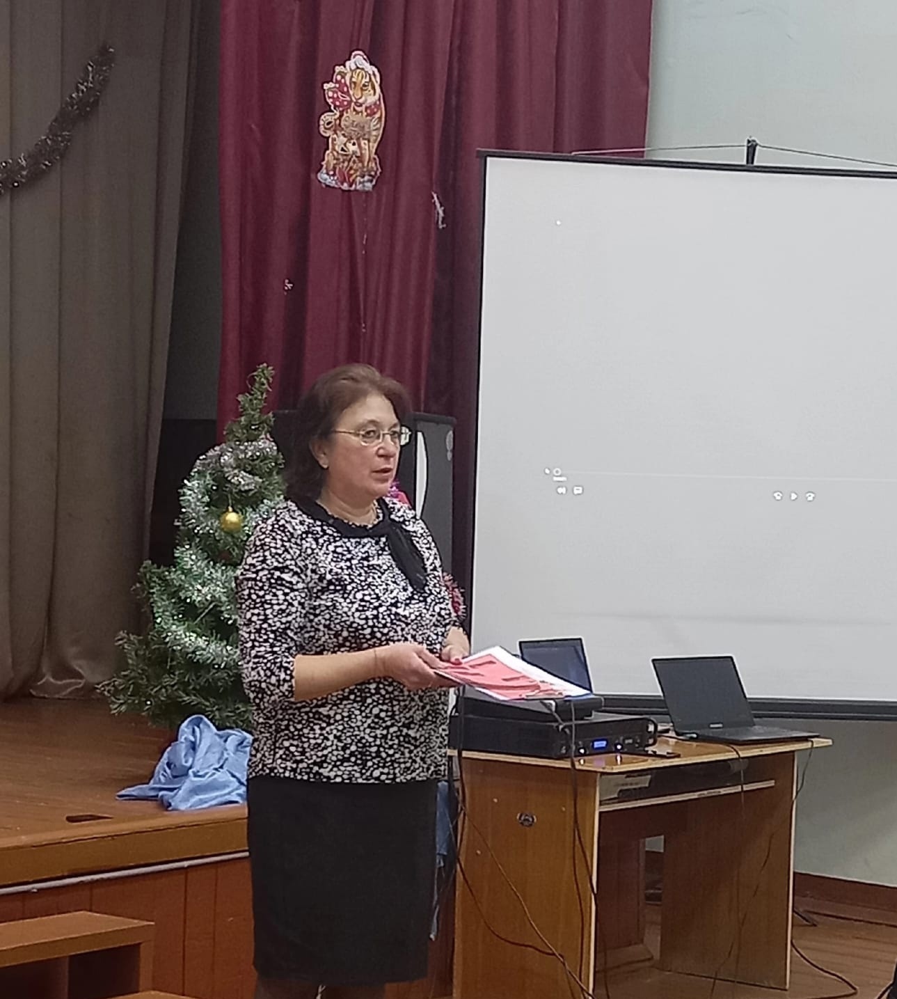 Профориентационная встреча в Палехской средней школе
