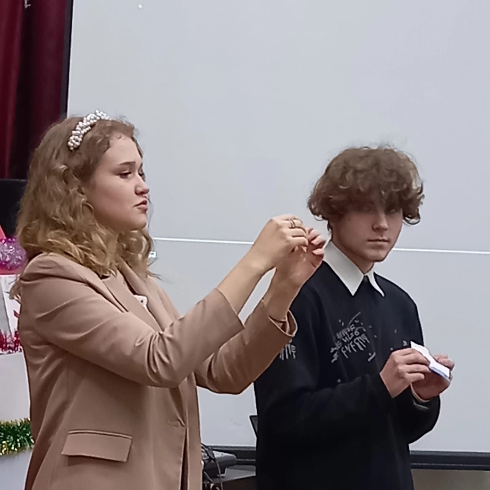 Профориентационная встреча в Палехской средней школе