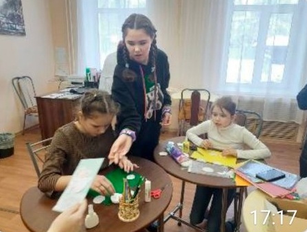 волонтеры в детском доме