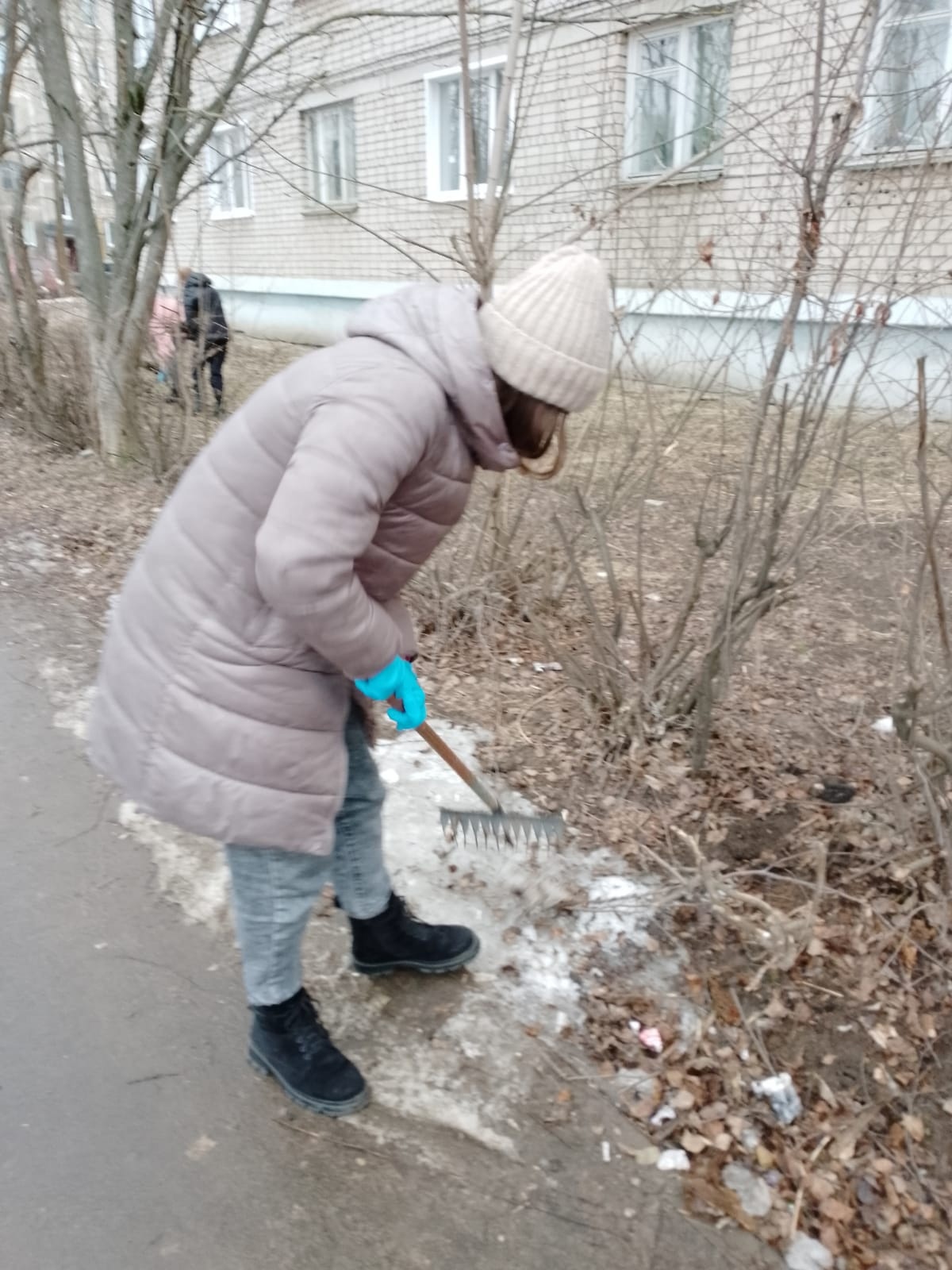 субботник в общежитии