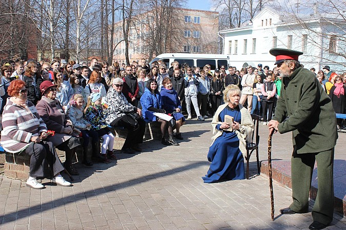участие в митинге, посвященном 200-летию А.Н. Островского