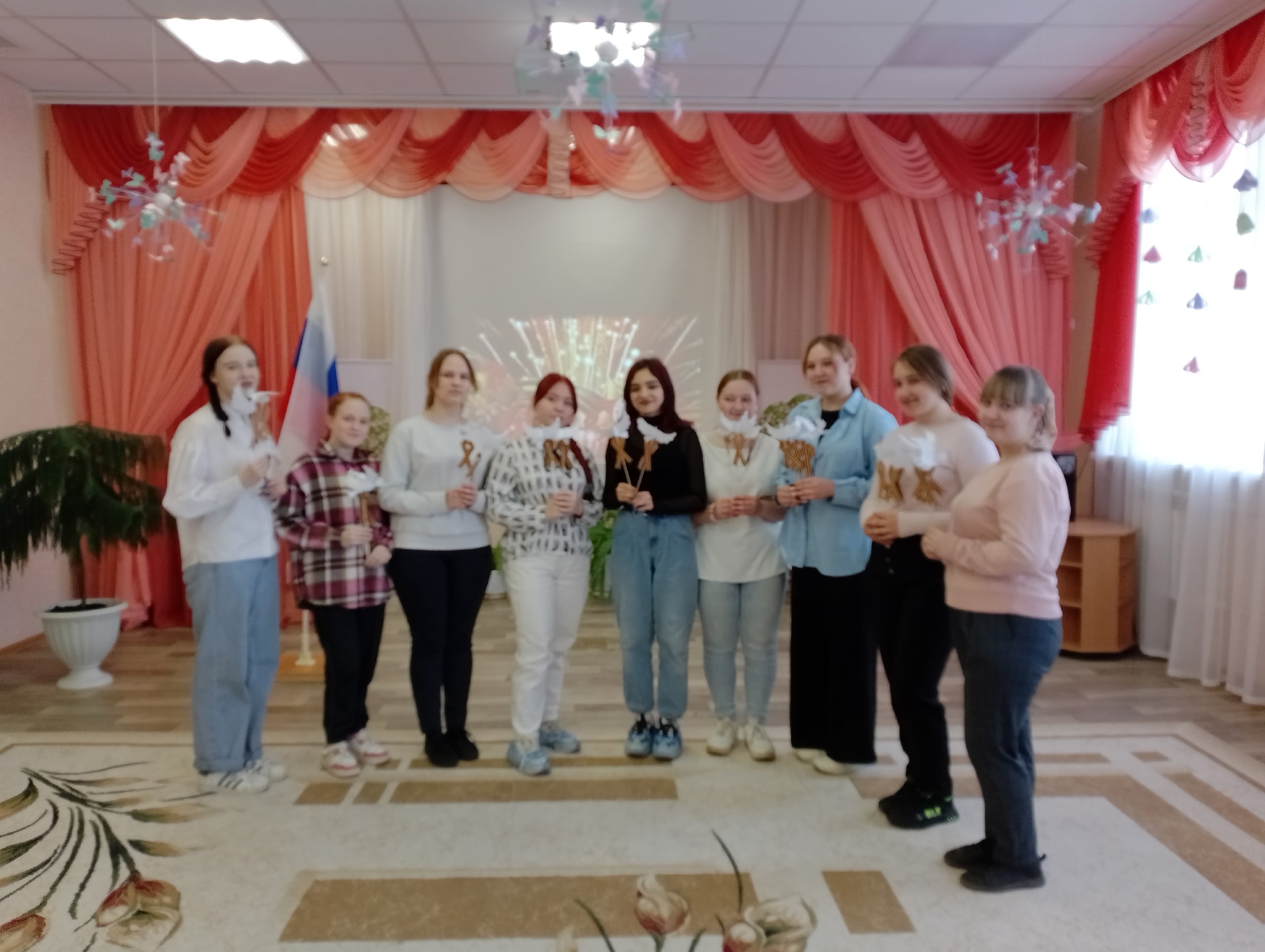 патриотический урок в д/с 25
