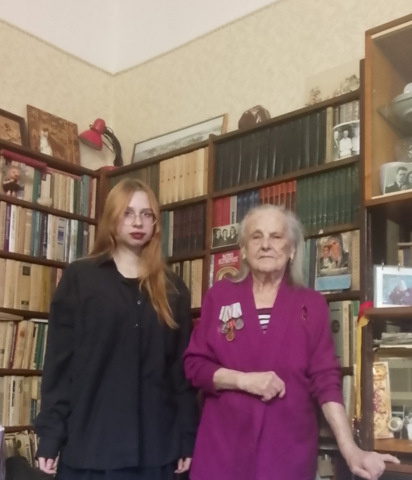 у ветерана блокадного Ленинграда
