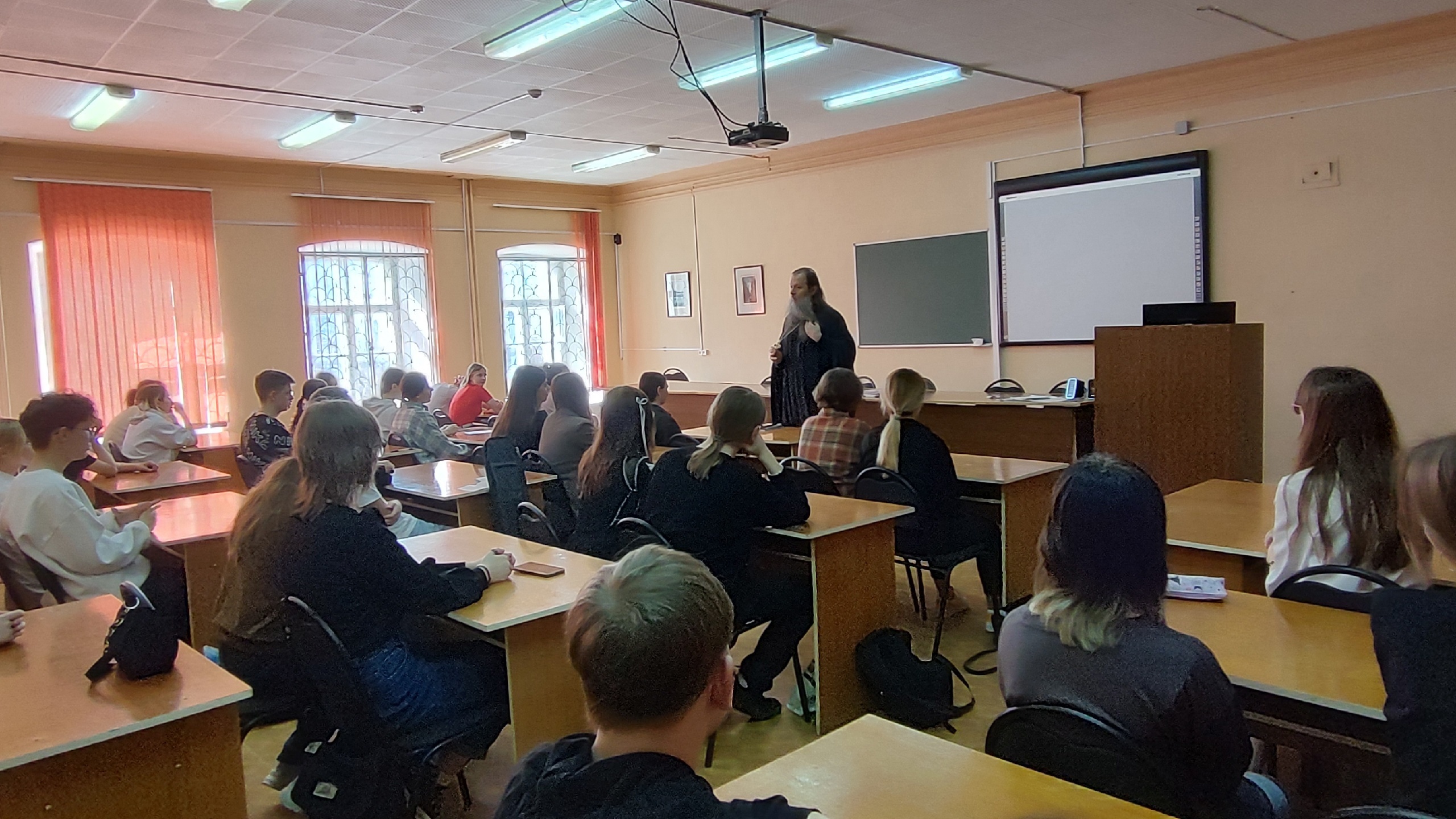 Встреча с отцом Артемием